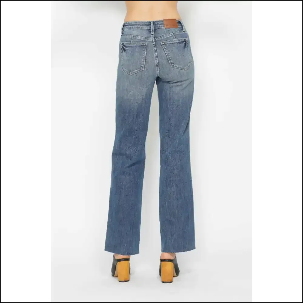 Tummy Control Straight Jeans: Confidence in Every Curve, no Apologies! 😂💃