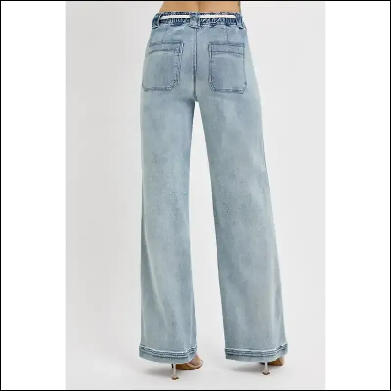 Unleash your Curves in Needful Things Straight Leg Jeans – Pocket Paradise! 😍👖