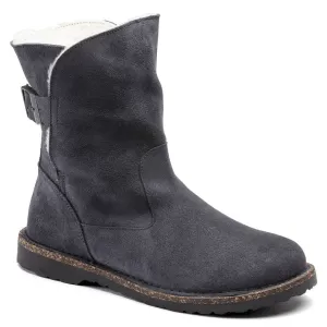 Uppsala - Graphite Suede Shearling||Uppsala - Suède fourrure graphite