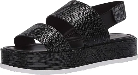 VIA SPIGA Women's V-Gabourey2 City Sandals, Black, 9