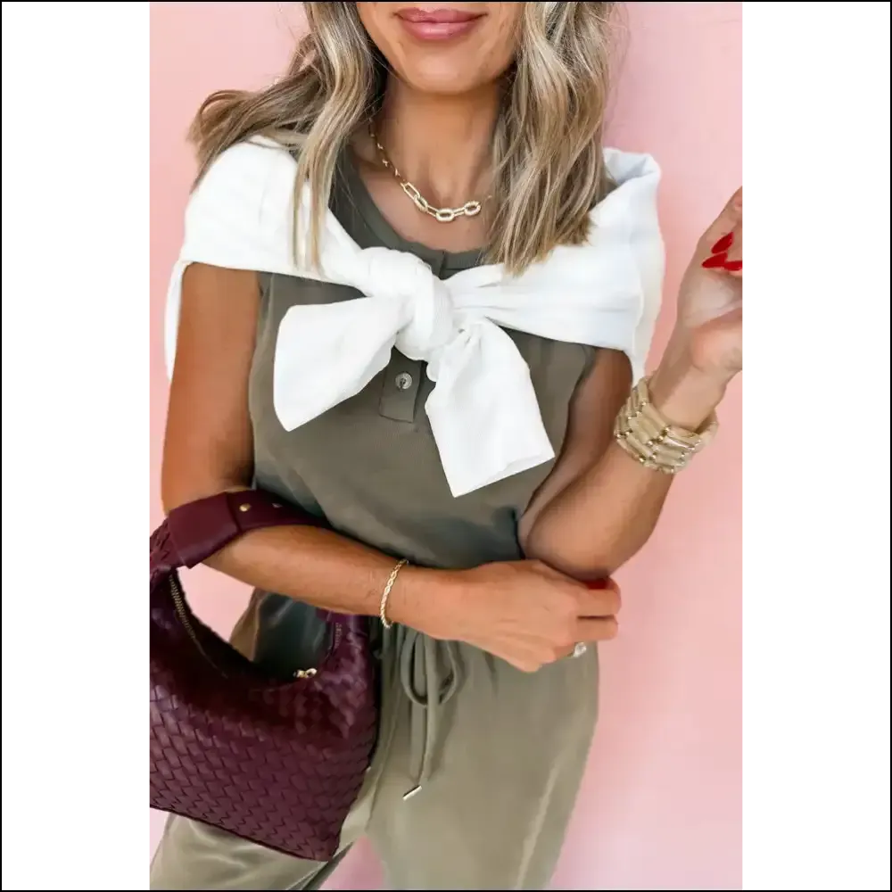 Vineyard Green Wide Leg Jumpsuit: Needful Things  Fab! 🐸