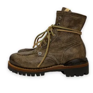 [W7] DS! Visvim Women's Vanguard Boots Folk Leather Dk Brown