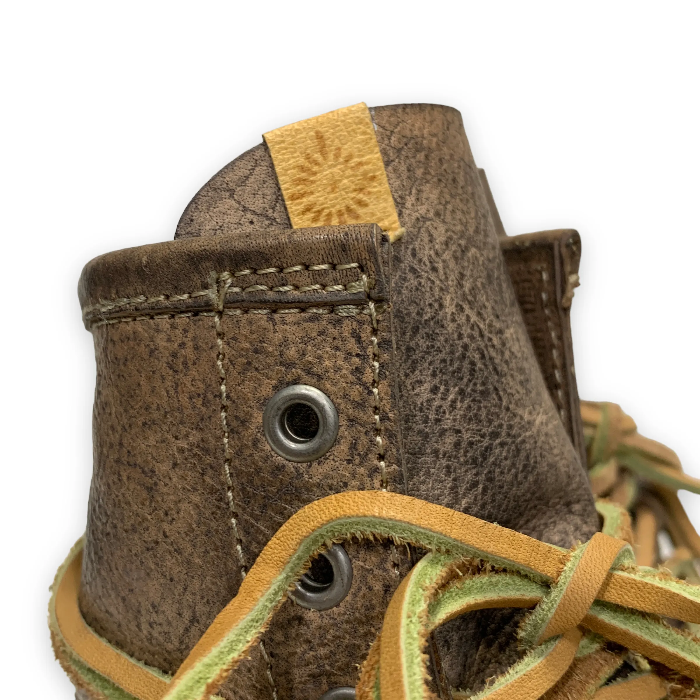 [W7] DS! Visvim Women's Vanguard Boots Folk Leather Dk Brown