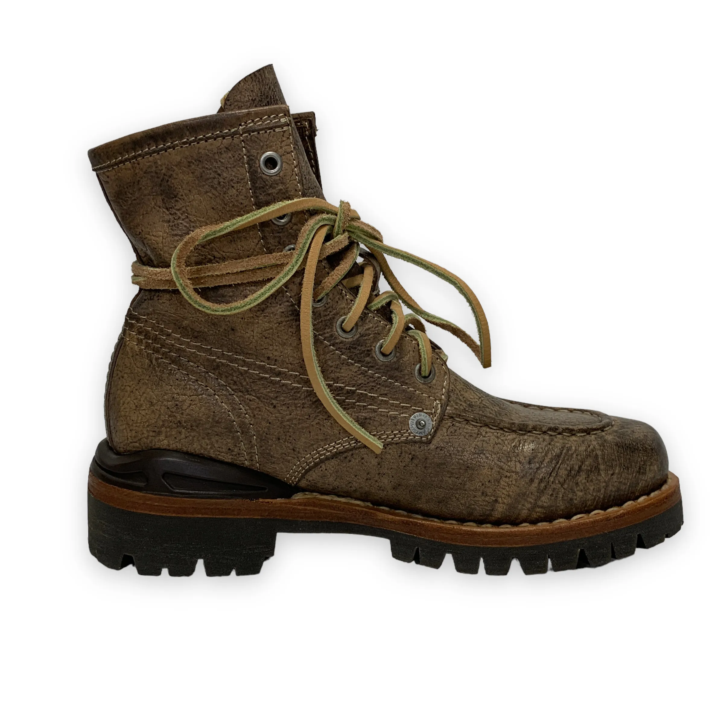 [W7] DS! Visvim Women's Vanguard Boots Folk Leather Dk Brown
