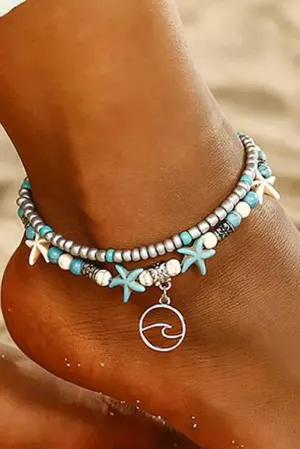 Wave Anklet