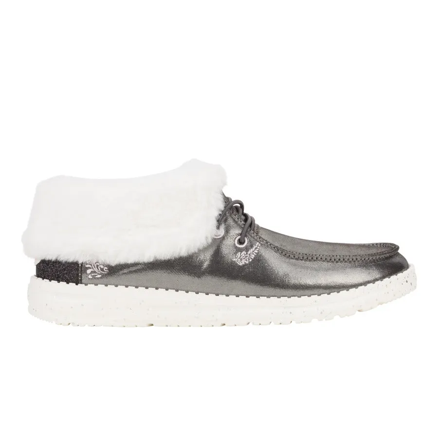 Wendy Fold Metallic Shine - Black
