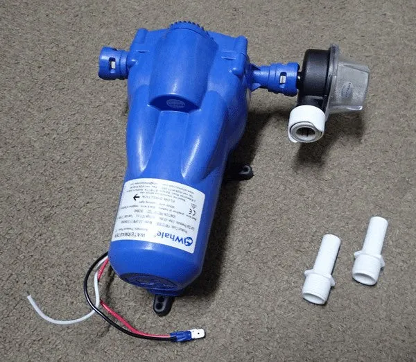 Whale 12volt 12 lpm Pressure Pump Caravan Motorhome with Connectors