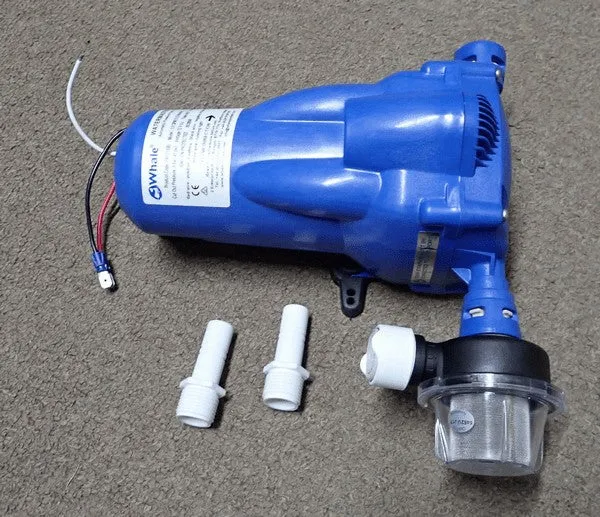 Whale 12volt 12 lpm Pressure Pump Caravan Motorhome with Connectors