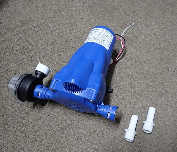 Whale 12volt 12 lpm Pressure Pump Caravan Motorhome with Connectors
