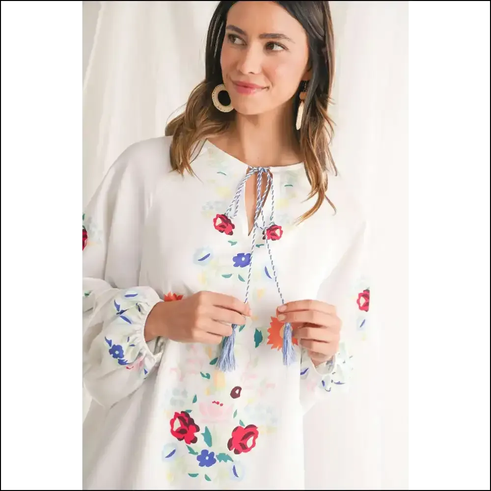 White Boho Floral Mini Dress: so Cute, It's Practically Illegal 😇