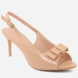 Women "KRISTY" Elegant Mid High Heel Sandals