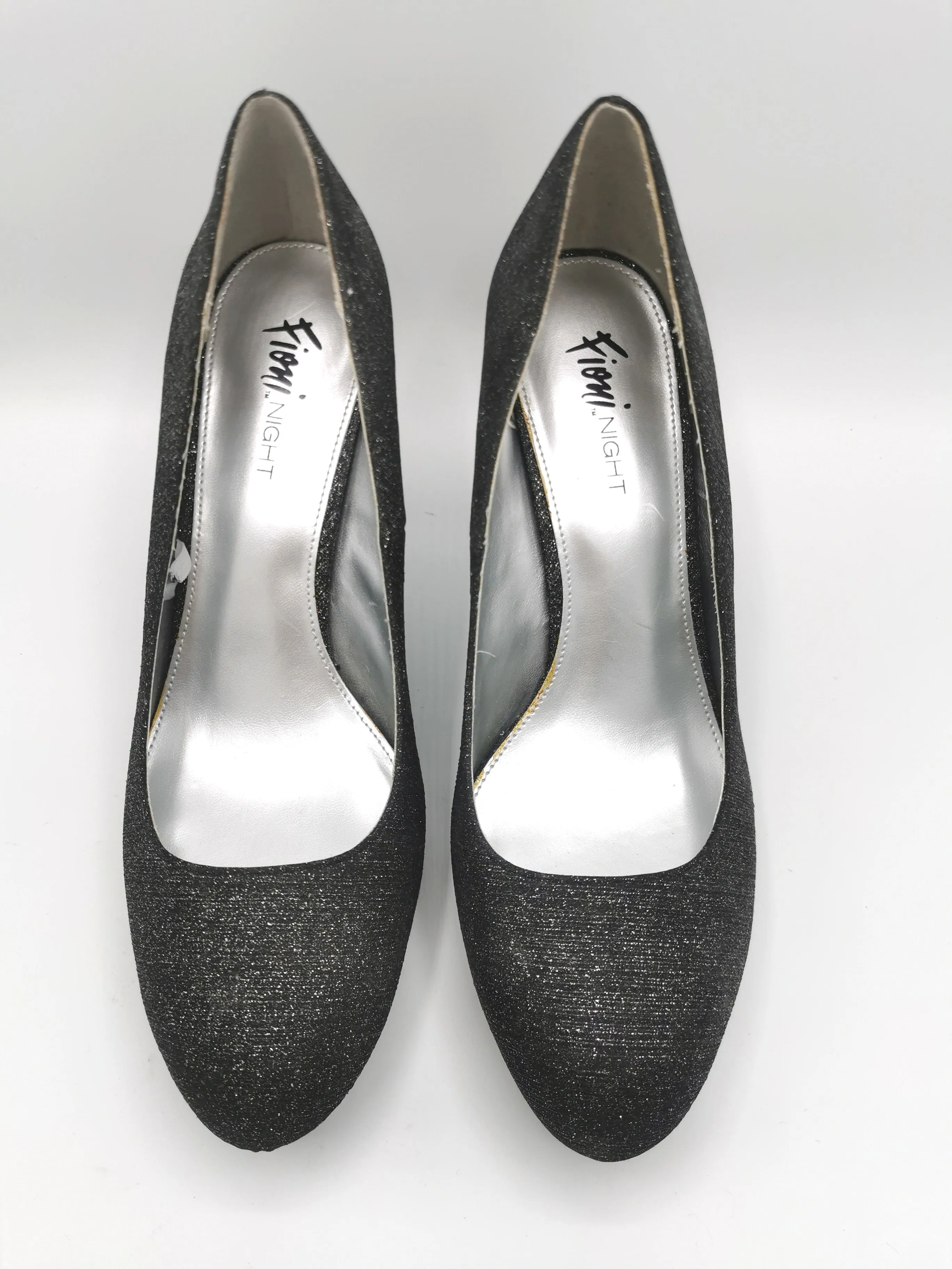 WOMENS SIZE 11 - FIONI NIGHT, Glittery Stiletto Pumps EEUC B9