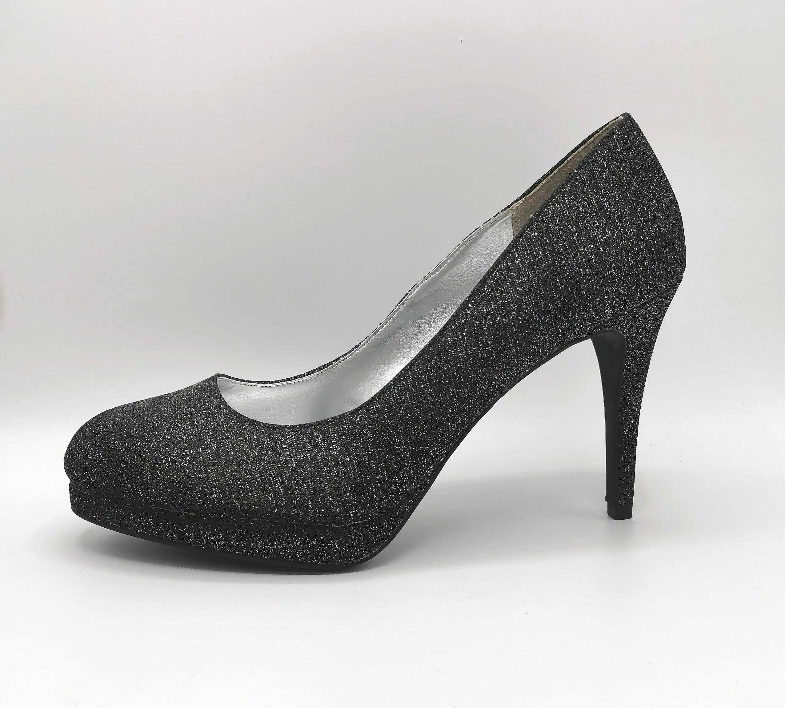WOMENS SIZE 11 - FIONI NIGHT, Glittery Stiletto Pumps EEUC B9