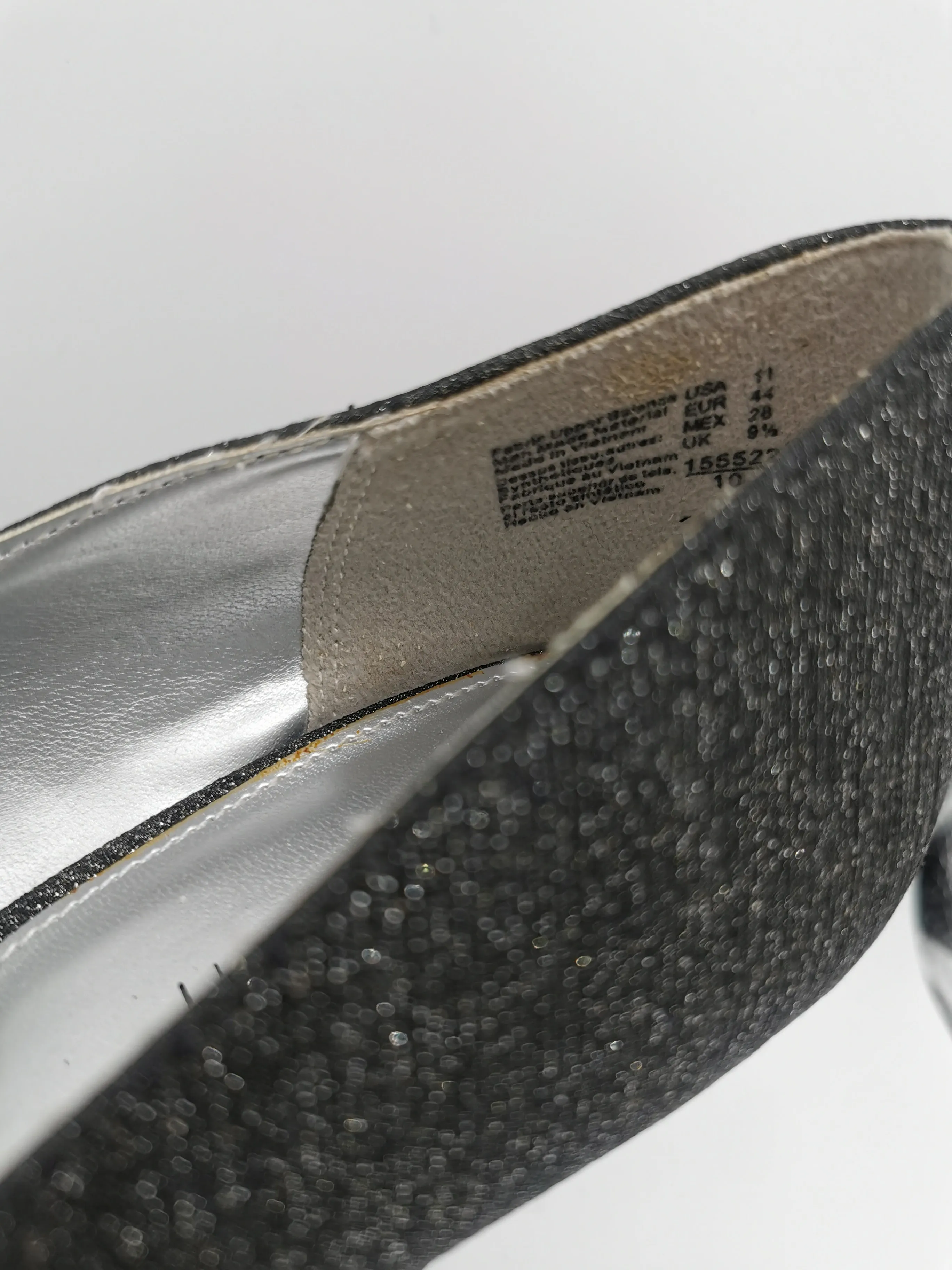 WOMENS SIZE 11 - FIONI NIGHT, Glittery Stiletto Pumps EEUC B9