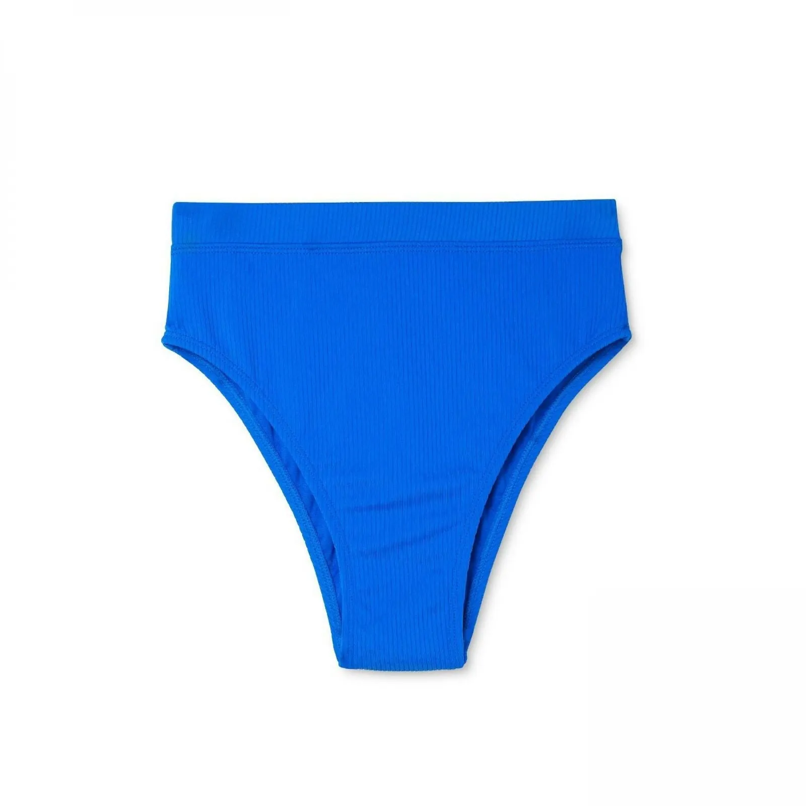 Xhilaration Women's Ribbed High Leg High Waist Bikini Bottom